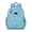 Sky-blue-41, variant on Nautical Underwater Marine Life Students Backpack With Dolphin, Shark, Whale Ocean Tropical Sea Abstract Funny Pattern