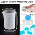 thumbnail image 2 of Silicone Measuring Cups for Epoxy Resin, Resin Casting Container, 2 of 7