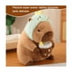 thumbnail image 3 of Capibara Peluche 35 cm Juguetes  café verde dinosaurio, 3 of 5
