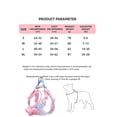 thumbnail image 3 of Pack Of 2, Checkered Bowknot No Pull Escape Proof Dog Harness And Leash Set, Lightweight Breathable Adjustable Pet Walking Set For Daily Outdoor Training Travel For Family, 3 of 4