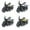 B 4PCS, variant on CSCHome Kids Pull-Back Motorcycle Toys, Fall and Crash Resistant, The Front End Can Swing, Toddler Racing Toys(E 4PCS)