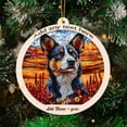 thumbnail image 3 of Dog Stained Glass Suncatcher Ornament – Ornament Gift for Family, Friends, Men & Women, Christmas 2025 Keepsake, 3 of 6