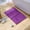 Dark Purple, variant on Cterwk Soft Plush Chenille Absorbent Carpets Bath Mat Washable Non Slip Bath Rugs for Bathroom, Shower, Kitchen, 15" x 23"