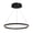 Black, variant on VONN Tania 24" Adjustable Aluminum ETL Certified Integrated LED Chandelier Black