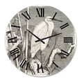 thumbnail image 2 of Designart 1 in Farmhouse Wall Clock, 2 of 5