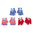 thumbnail image 1 of 3Pairs Writing Half Finger Cover Gloves Kids Non-skid Gloves Random Color, 1 of 7