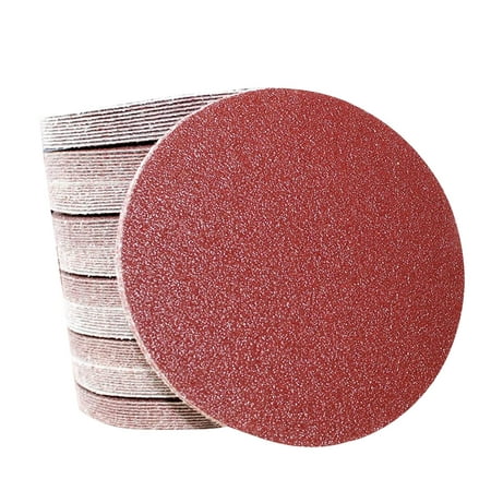 

30Pcs 18cm Sanding Disc Portable Polishing Tools 60 100 120 180 240 320 Grit Replacements for Small Projects Wood Products Metals