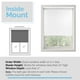 Biltek Stores de Fenêtre Stores de Réglage Facile Sans Fil pour les Fenêtres, Blanc, 21 x 72 Pouces – image 5 sur 9