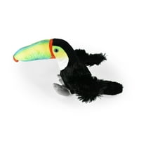 Toucan Stuffed Bird, Realistic Stuffed Animal Super Soft, 9" F4333 B423