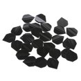 thumbnail image 1 of 30 Pcs High Quality Simple Pure Black PET Dart Flights, 1 of 5
