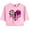 Pink, variant on AJ Lee Merch Love Bites Back T-Shirt For Women&Girls Midriff Short Sleeve Summer Clothing Vest Tee