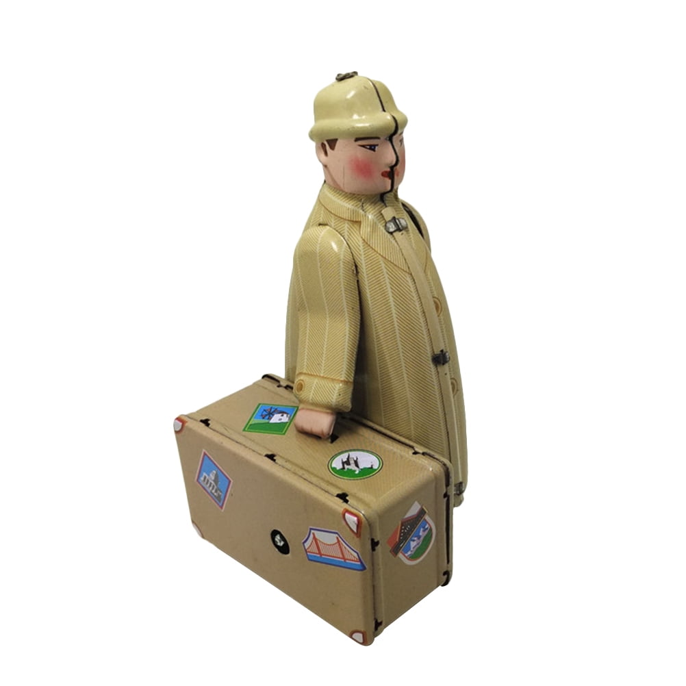 HOMEMAXS 1PC Tin Toy Mechanical Wind up Toy Antique Style Collectibles