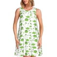 thumbnail image 1 of Easygdp Kitchen Utensiles Cooking Pots para Vestido Transpirable de Mujer, Vestido Suelto de Manga Corta con Pliegues y Bolsillos para el Verano, 1 of 7