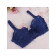 thumbnail image 4 of Womens Double Support Cotton Wire-Free Bra Soft Smoothing Wirefree Bra Comfort Strap Wirefree Bra, 4 of 5