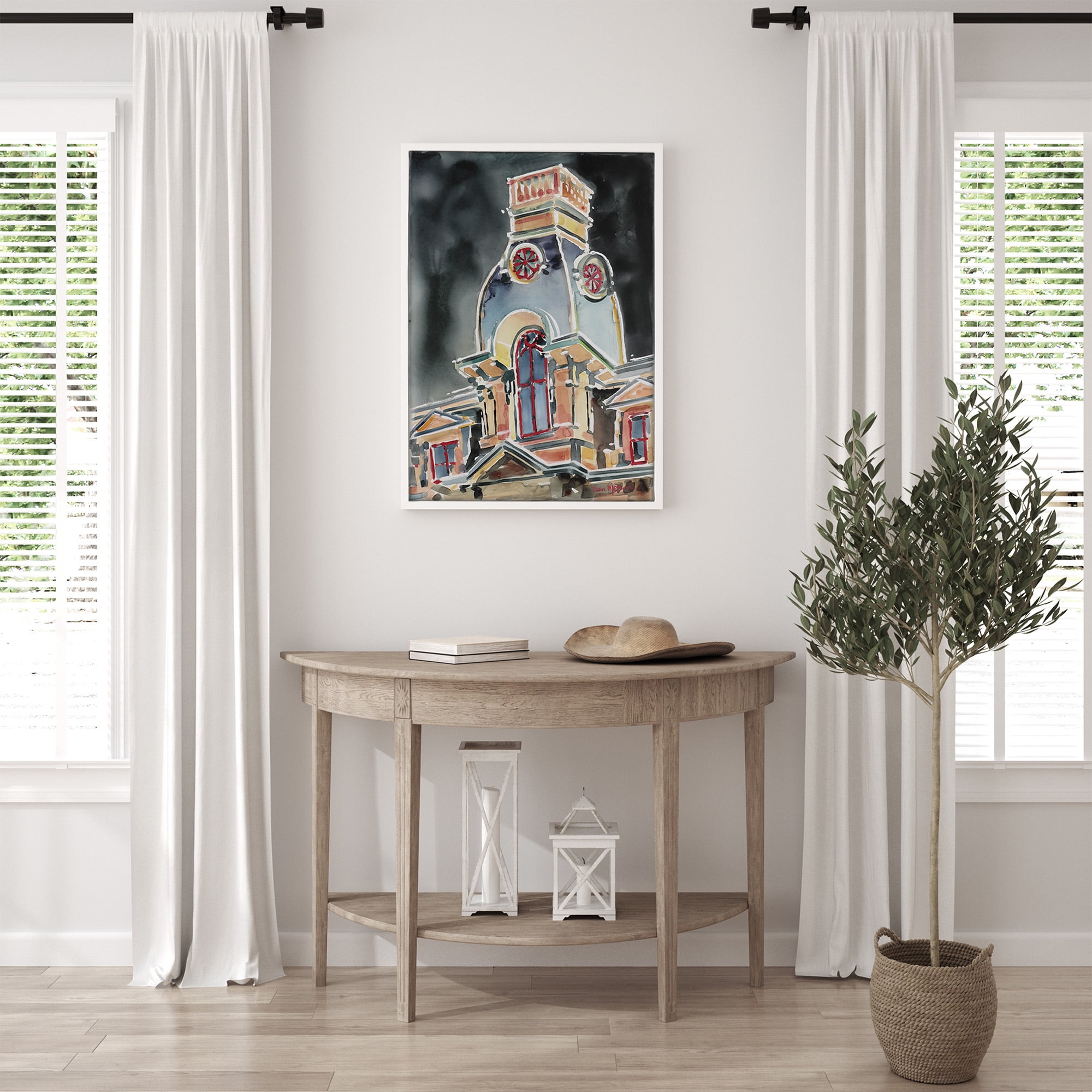 Yes! All Media Stretched Canvas for Painting, Canvas 3 Packs, 1-1/2 in Deep, 11oz Weight, Triple-Primed Acid-Free, Accepts Acrylics, Oils, Watercolors & Inks, Fine Close-Weaved Smooth Cotton