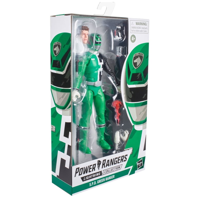 Power Rangers Lightning Collection S.P.D. Green Ranger Premium