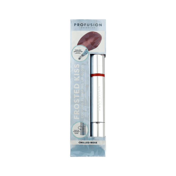 Profusion Cosmetics | Gloss repulpant rafraîchissant Frosted Kiss - Rose glacée