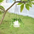 thumbnail image 4 of Self-Priming Flowerpot Hanging Plant Flowerpot Outdoor Hanging Basket Flowerpot Small, 4 of 9