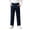 Navy, variant on Plebaso Boys Basic School Uniform Pants High Waist Straight Leg Pull on Trousers Casual Kids Pants with Pockets
