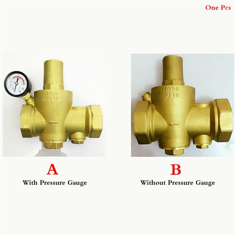 1/2 Inch 2 Inch Brass Pressure Reducing Valve with Filter for Water