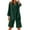 Green, variant on Nmmued Lounge Sets for Women, Linen Sets for Women 2 Piece, Womens Short Sets, Loungewear, Gauze Sets for Women 2 Piece, Black L