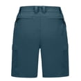 thumbnail image 5 of Little Donkey Andy Women's 10 Inches Quick Dry Hiking Cargo Shorts Lightweight Bermuda Golf Shorts Outdoor Travel Slate Size M, 5 of 7