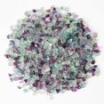thumbnail image 1 of Sinkoo Polished Gem Fluorite Gravel Rocks Bulk 0.66Lb/300g Natural Tumbled Crystal Chips Decorative Pebbles for Home Decoration & Fish Turtle Tank, Vase Filler, Plants Decor,Diy Crafts, 1 of 6