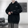 thumbnail image 4 of Ropa para hombre Sudaderas con capucha Sudaderas sencillas con capucha para hombre Negro Sin logotipo Invierno Alta calidad Estética Caliente Precio bajo Nuevo en Barato, 4 of 5
