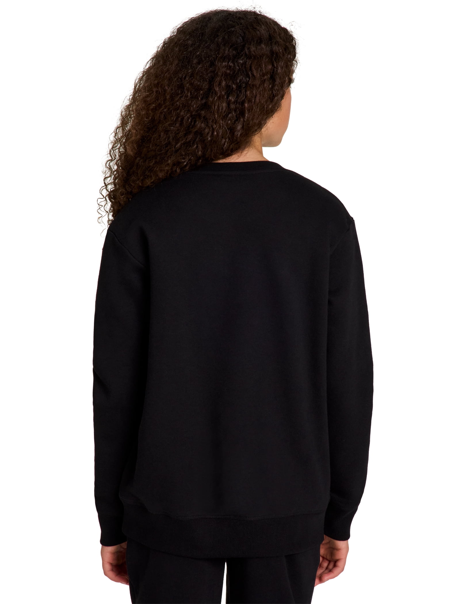 Reebok Girl's Game Day Fleece Crewneck, Sizes 4-18