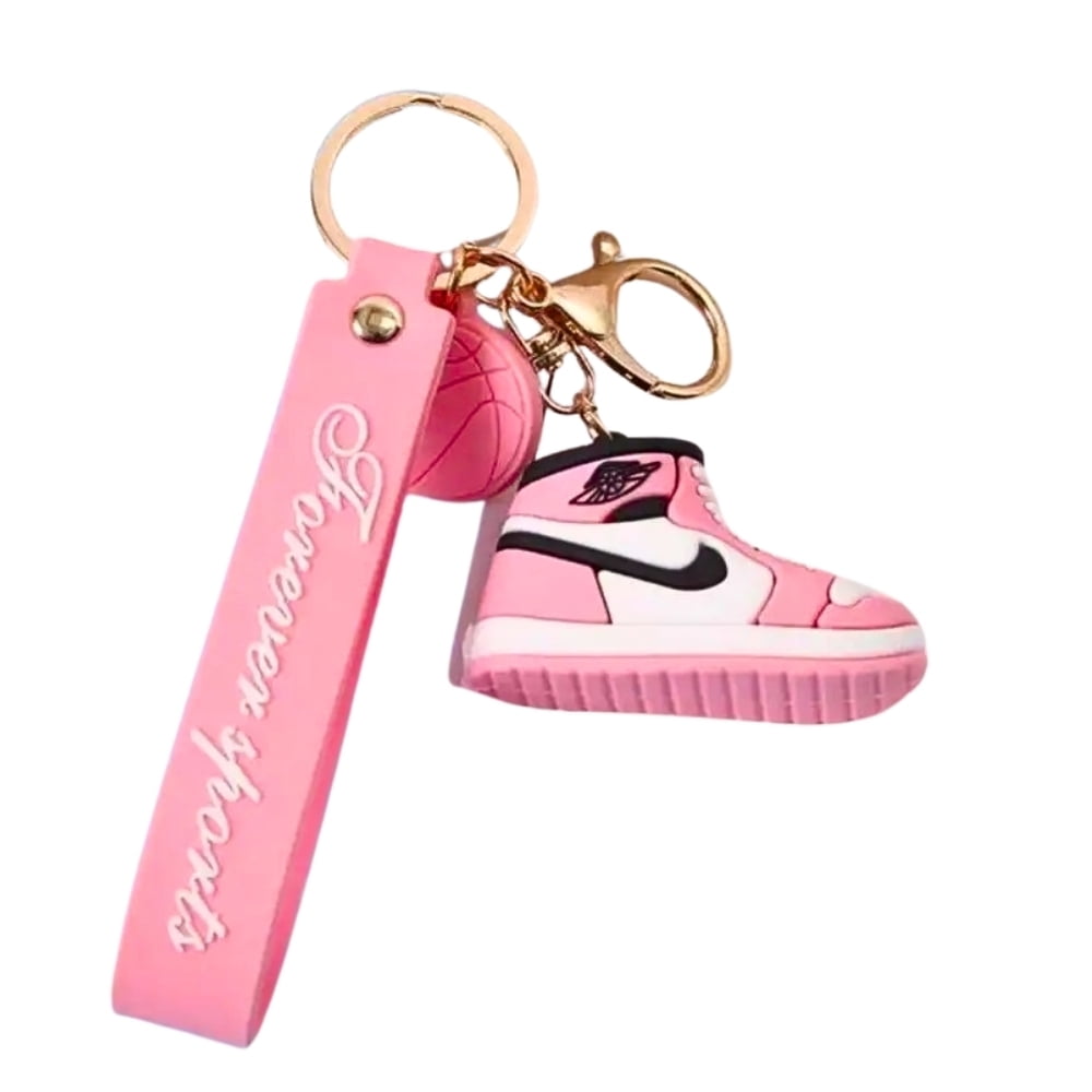 mini nike sneaker keychain