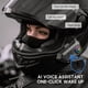 thumbnail image 2 of Auriculares inalámbricos para casco de motocicleta HiFi BT 5,3, auriculares de moto con llamada para casco integral, 2 of 7