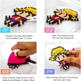 thumbnail image 4 of Creative Beading Solution, Interlocking Design Iron Bead Pegboards For Standard Size 5mm Beads, Diy Craft Time With Multiple Shapes And Easy To Use Features, 4 of 5