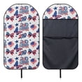 thumbnail image 5 of KUIFORTI 250th USA Patriotic Waterproof Car Seat Cover Towel, Non-Slip Workout Seat Protector for Gym Running Beach Hiking, Compatible with Cars, SUVs, Trucks, 5 of 7
