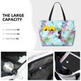 thumbnail image 3 of Easygdp Dragonfly Floral Bolsa de Viaje de Playa de Gran Capacidad, Bolsa Tote Perfecta para la Playa, Escapadas de Fin de Semana y Viajes, 3 of 7