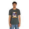 thumbnail image 5 of Skateboarding Bulldog Unisex T Shirt, 5 of 12