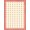 Pink Red Ivory, Pattern 7, variant on ODIKA Classroom Pencil Welcome Teacher Preschool Door Schoolgirl School Flowing for Playroom, Bedroom, Reading Nook, Pet Friendly & Kids Safe Play