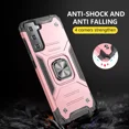 thumbnail image 5 of SOATUTO For Samsung S24 Plus Phone Case Military Grade Drop Rugged Cover Anti-Scratch Protective 360° Rotate Kickstand Sturdy Shockproof Phone Case Cover For Samsung Galaxy S24 Plus- Rose Gold, 5 of 5