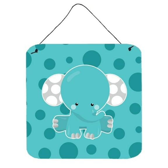 Polkadot Elephant Wall or Door Hanging Prints