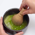 thumbnail image 5 of 2X Traditional Matcha Whisk Reusable PP Resin Matcha Whisk Chasen Dishwasher Safe Matcha Stirrer Matcha Green Tea Yellow, 5 of 5