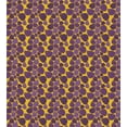 thumbnail image 3 of Ambesonne Fruit Duvet Cover Sets, Striped Purple Figs Pattern, 2-Queen, Mustard Pale Eggplant, 3 of 3