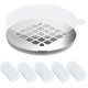thumbnail image 1 of Monstrate Floor Drain Filter Stickers Set Professional Anti-blocking Non-woven Small Household Hair Catching Strainer Sticker Fabric Juegos de accesorios de baño No. 4, 1 of 6