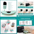 thumbnail image 4 of Back Therapy - Electric Heated Lumbar Massager for Lower Back Pain, 26° Rocking Lumbar Traction Massager, Back Stretcher with Heat/Vibration/Adjustable Traction, for Relaxation & Support, 4 of 9
