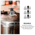 thumbnail image 4 of 3 Sets Pressure Cooker Relief Jigger Valve Replacement Part with Exhaust Rod Anti-Blocking Cover Clip, 4 of 8
