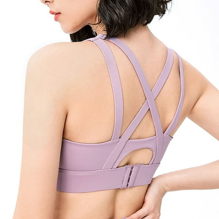 

Clearance Sale Bescita Sport Bras for Women Shockproof Yoga Bra Quick Dry Fitness Vest