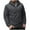 Dark Gray, variant on ZCFZJW Mens Casual Cotton Hoodies Lightweight Fall Winter Quarter Zip Long Sleeve Hooded Pullover Sweatshirts with Multi-Pockets Dark Gray M