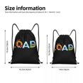 thumbnail image 4 of Mochila con cordón para deportes y gimnasio con diseño de Toy Story Buzz Lightyear Space, bolsa con cordón para hacer ejercicio, 4 of 5