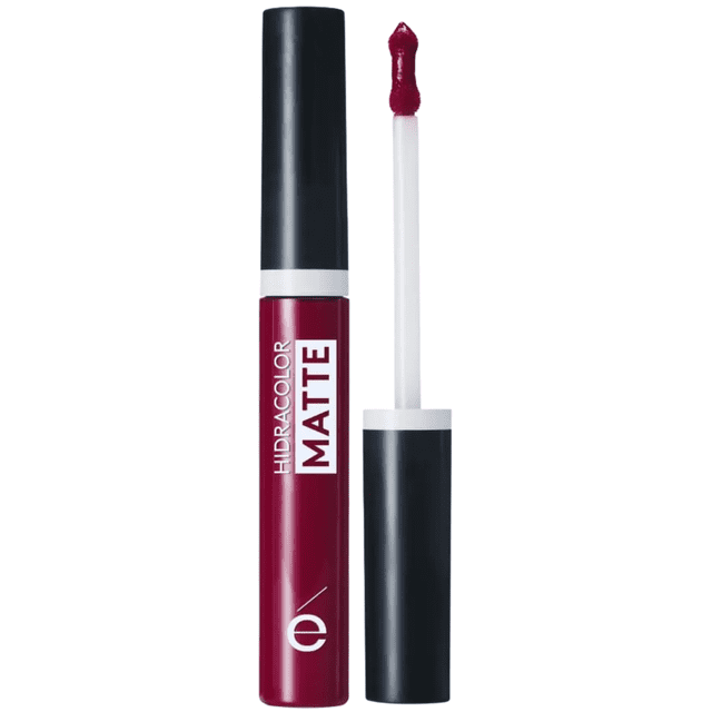 Labial Mate Hidracolor Vino Cerezo Ésika 6 ml No Transfer
