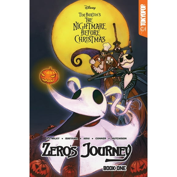 Pre-Owned Disney Manga: Tim Burton's the Nightmare Before Christmas - Zero's Journey, Book 1 (Paperback) 1427858977 9781427858979