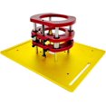thumbnail image 5 of Aluminium Router Table Insert Plate, Metal Router System DIY Router Table for Woodworking Benches Router Plate Wood Tools Milling Trimming Machine with Rings (bcuade), 5 of 9