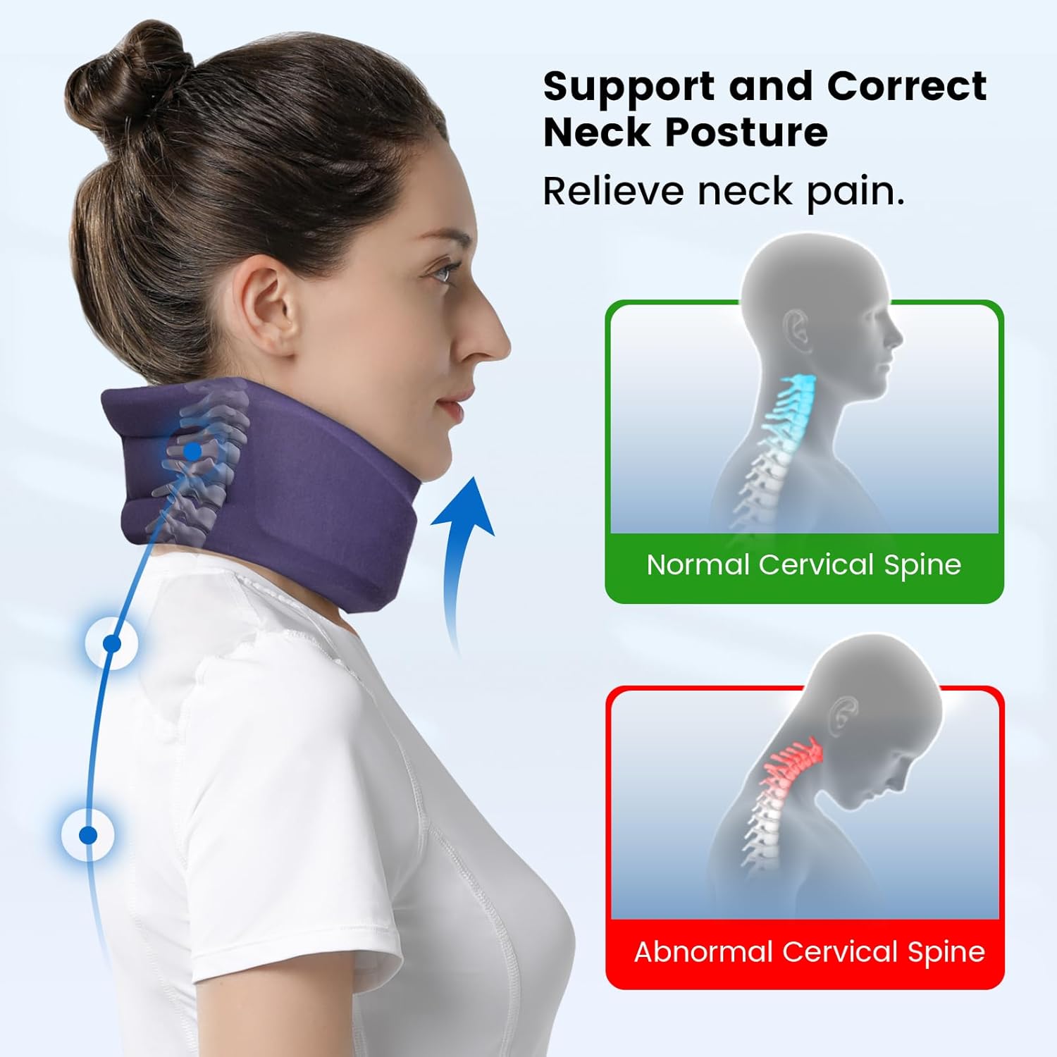 Velpeau Soft Foam Cervical Neck Brace photo 2